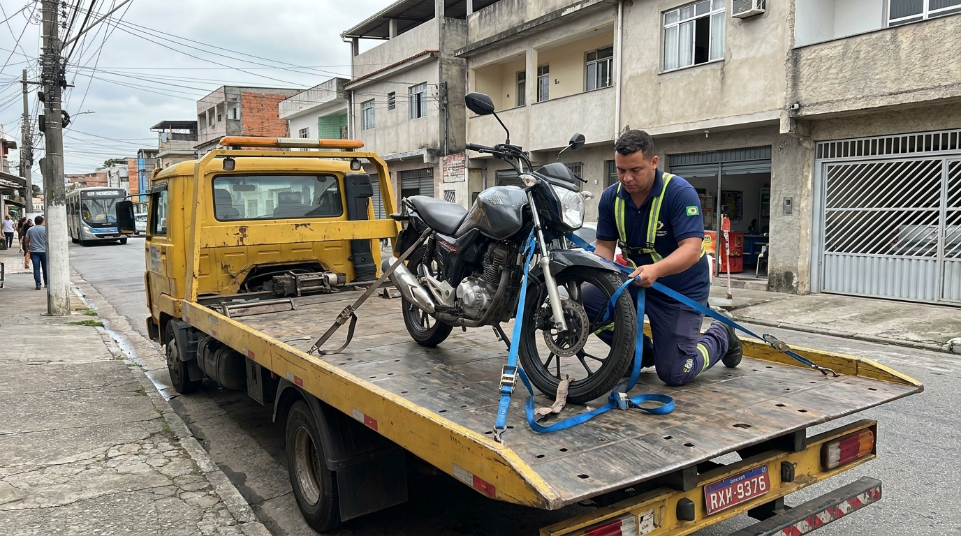 Auxílio para Moto no Local em Duque de Caxias‑RJ